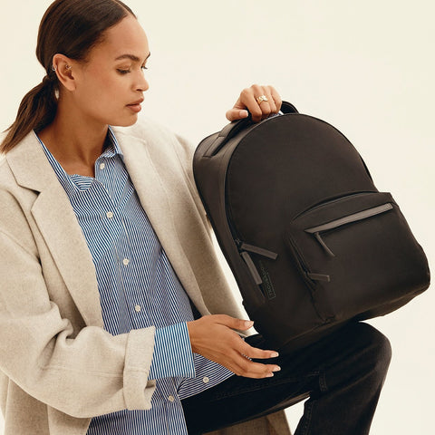 Orbis 1-Pocket Backpack, Lightweight Waterproof Recycled Fabric, Troubadour Goods