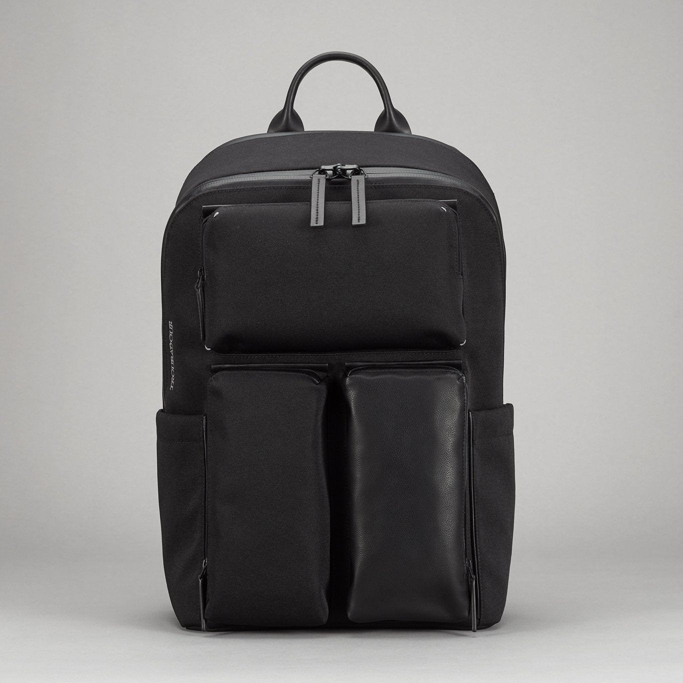 Troubadour Explorer Ridge Backpack, Lightweight Waterproof Fabric, Black